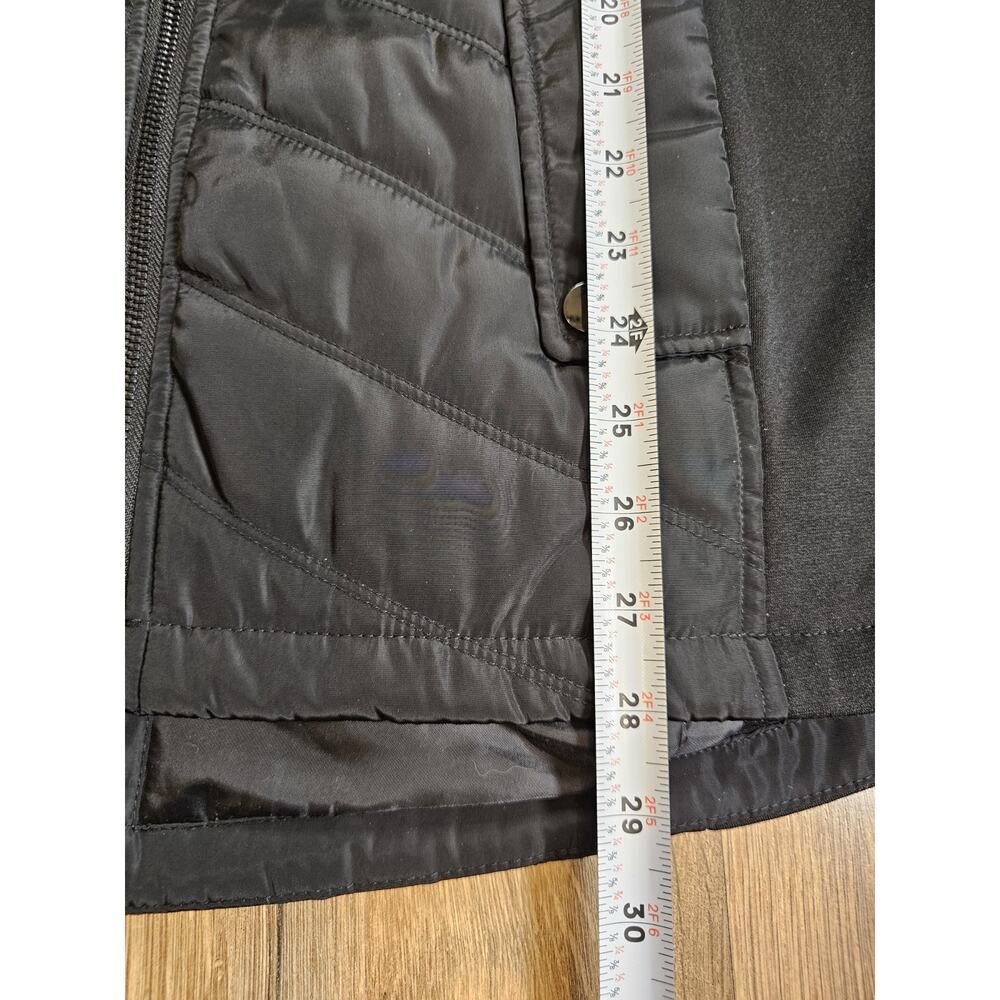 Sebby Collection Women's Black Quilted Vest Size 1X NWT - Picture 5 of 7
